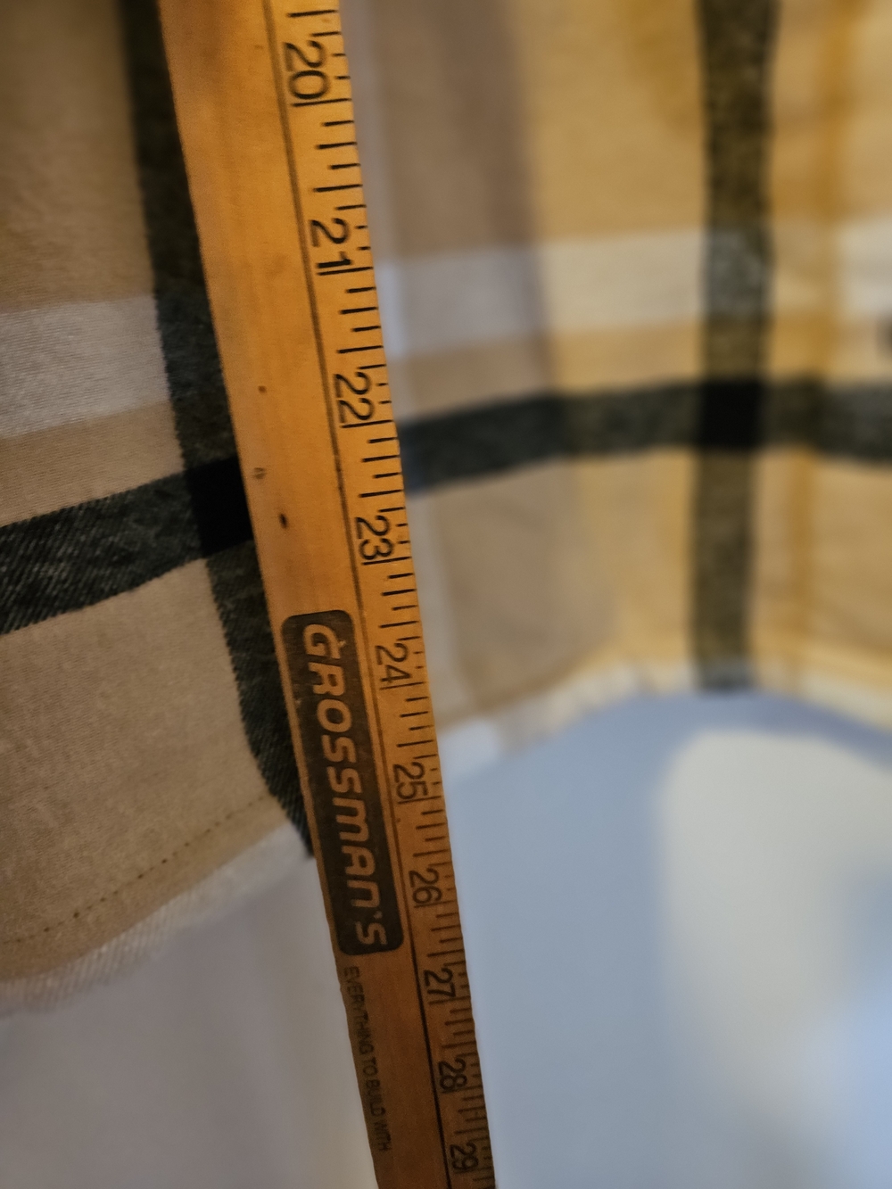 Lucky Brand Tan and Black Plaid Button-Front Jacket - Picture 2 of 3